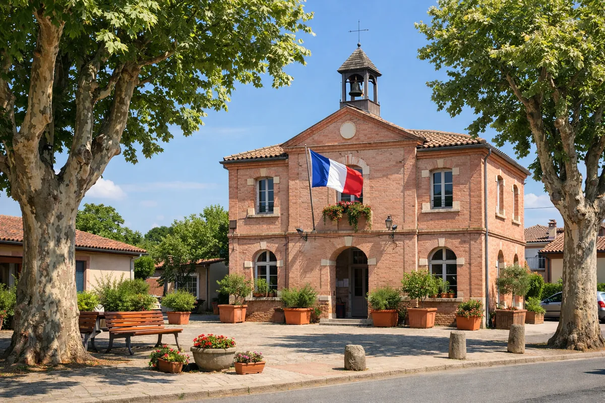 Dossier de déclaration préalable de travaux déposé en mairie pour un changement de fenêtres